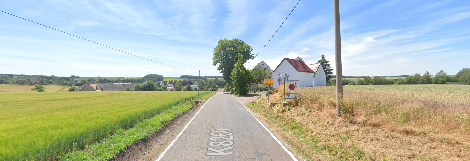 Ortseingang aus Richtung Lunzenau